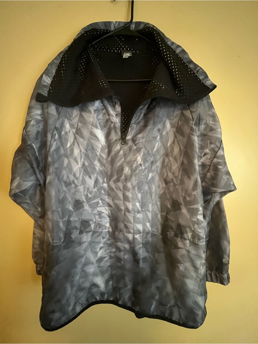 Champion Gray & Black Pullover Jacket